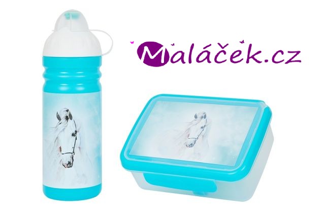 Zdravá lahev SET Bělouš modrý - VÝPRODEJ